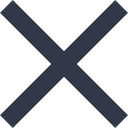 An X that closes the search overlay.