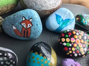 Beautifully painted rocks