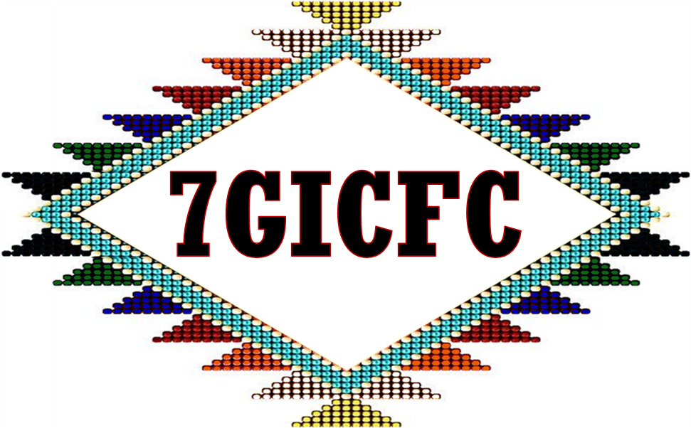 7GICFC logo surrounded by beads