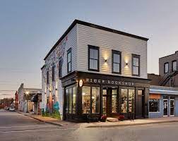 river bookshop outside view