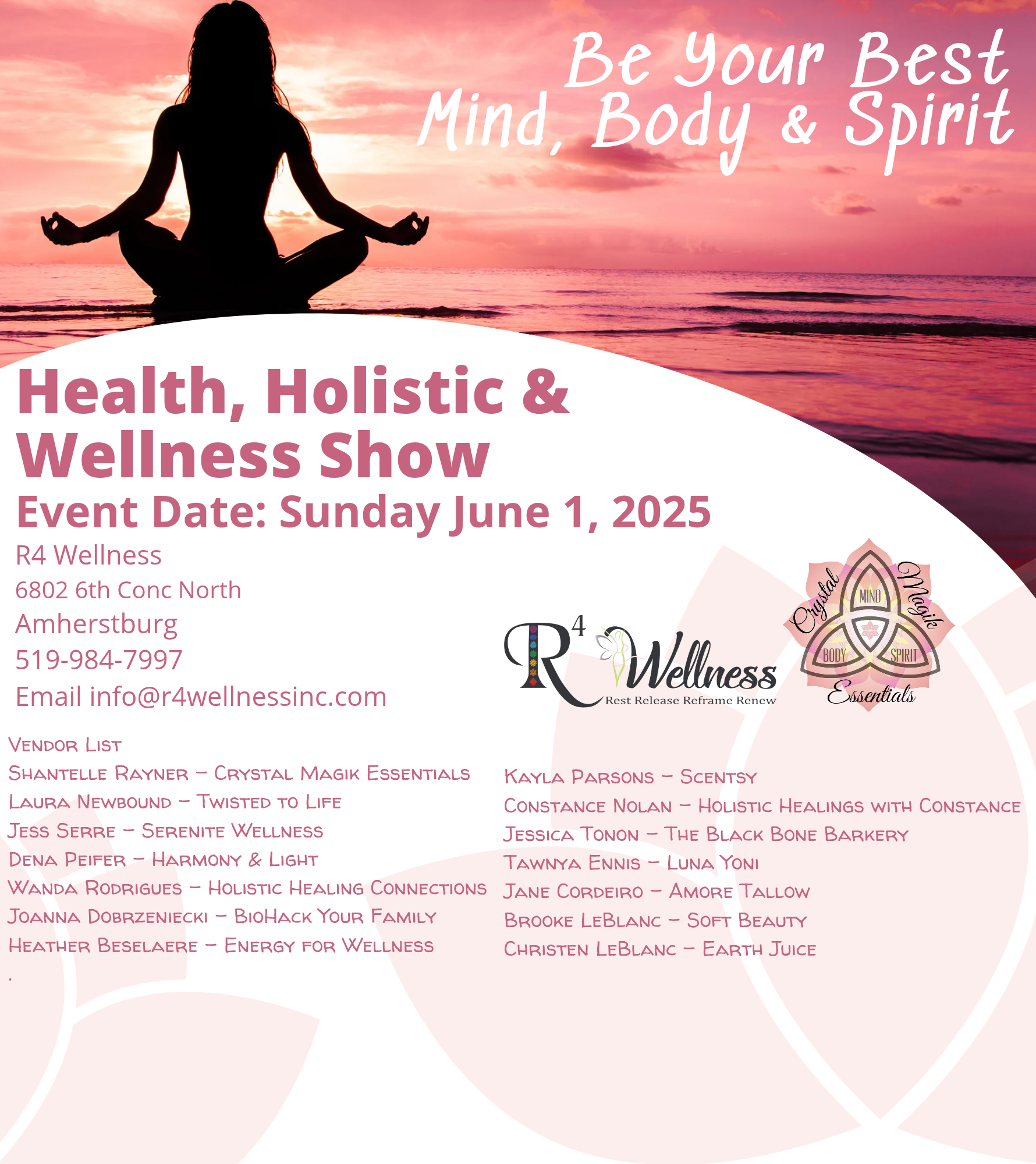 Health, Holistic & Wellness event