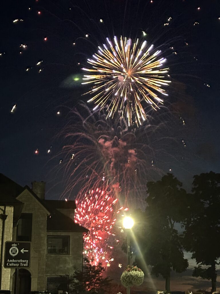 <p>Canada Day fireworks</p>