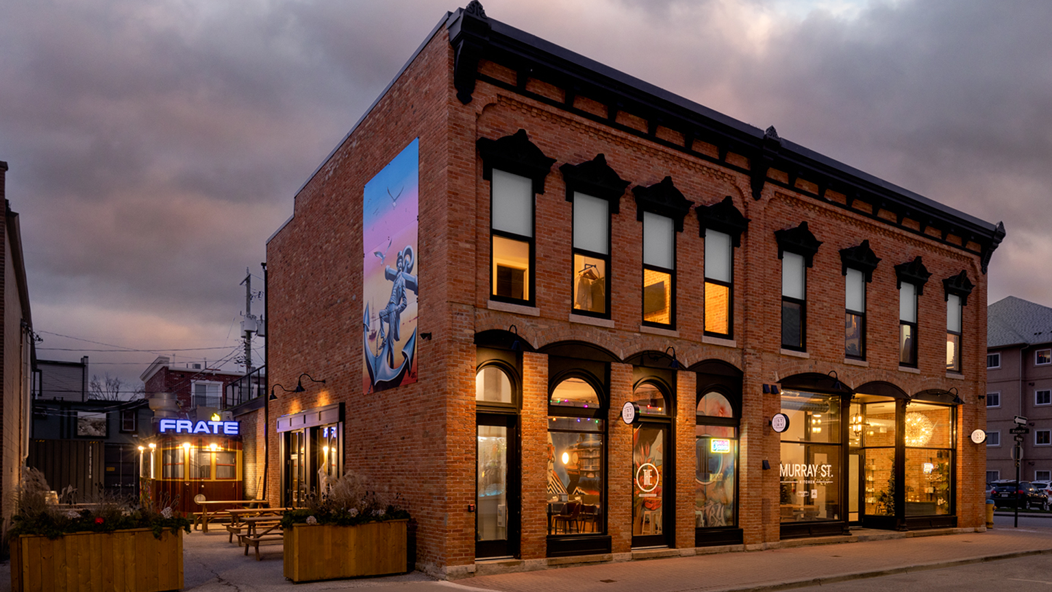 70 Murray Street featuring Frate, The O, Montaneros and Pure Day Spa
