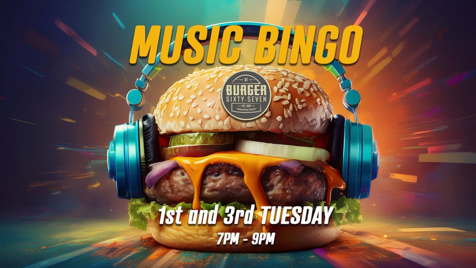 Music Bingo at Burger 67