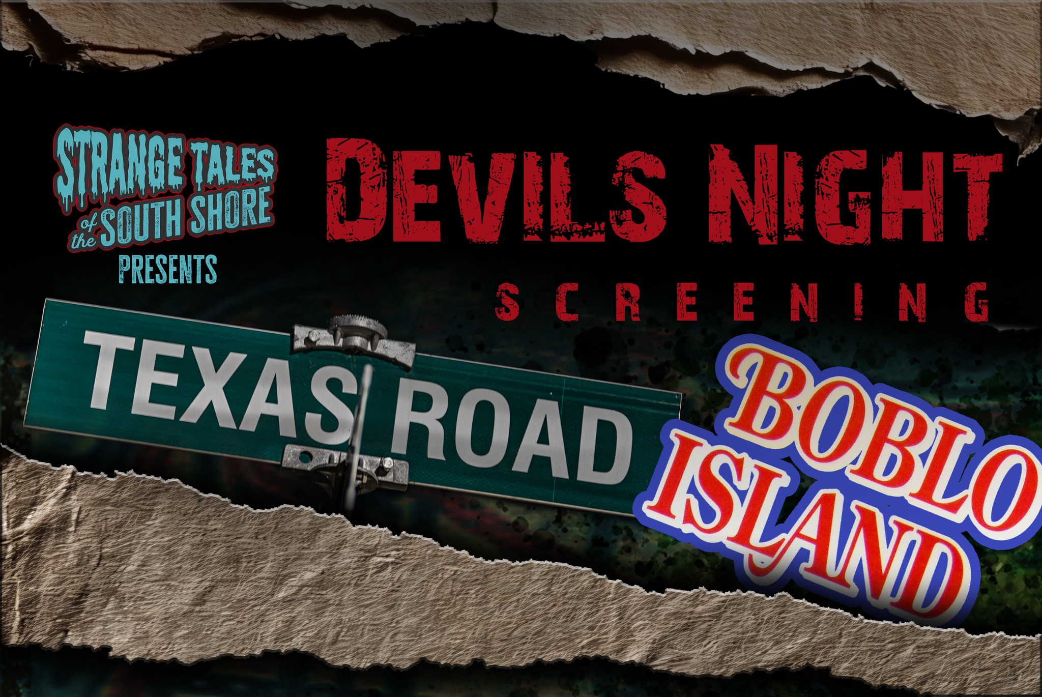 Strange Tales of the South Shore presents Devils Night Screening of Texas Road and Boblo Island