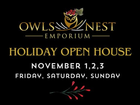 Owl's Nest November 2024 open house