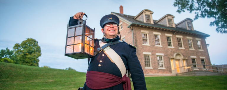 <p>Fort Malden by candlelight tour</p>