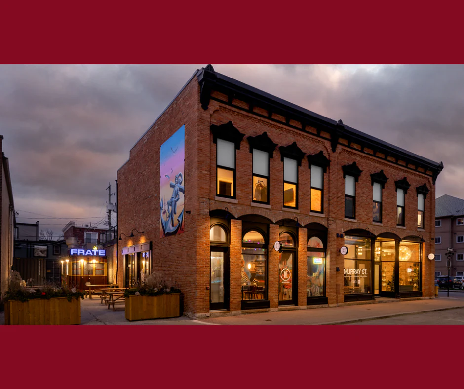 Hotel STRY at 70 Murray street featuring the hotel, spa and restaurant