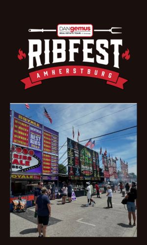 Ribfest amherstburg banner